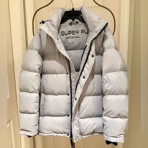 Super Puff Original Gray Puffer Jacket cliMATTE